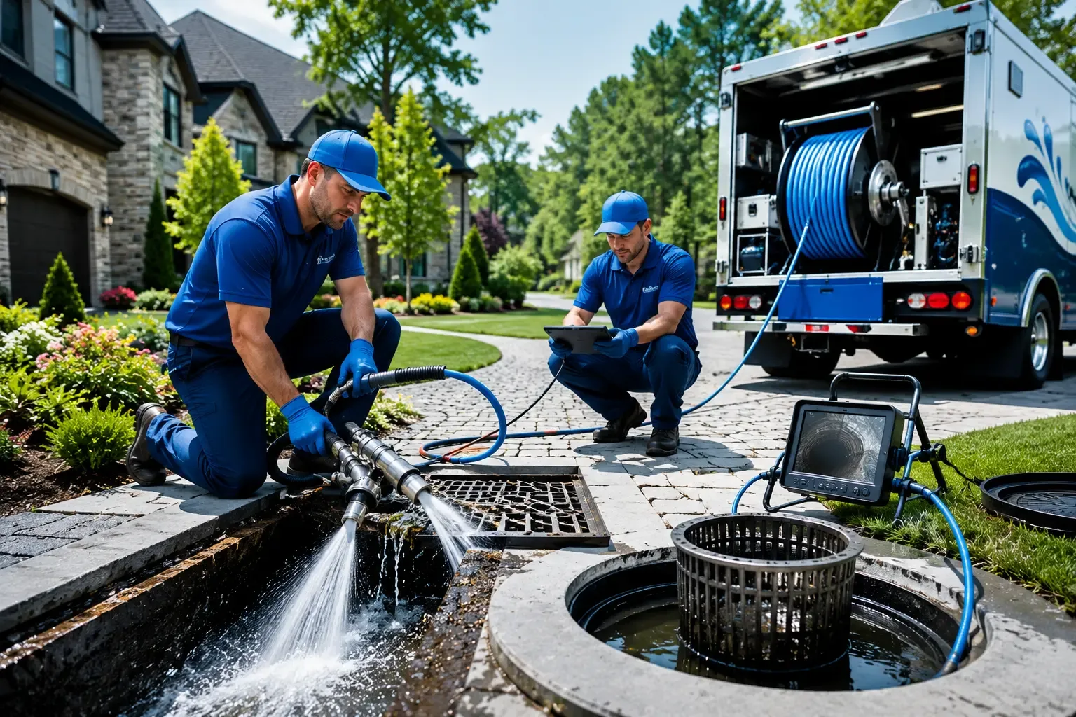Local outdoor drain cleaning professionals in Mathews, VA
