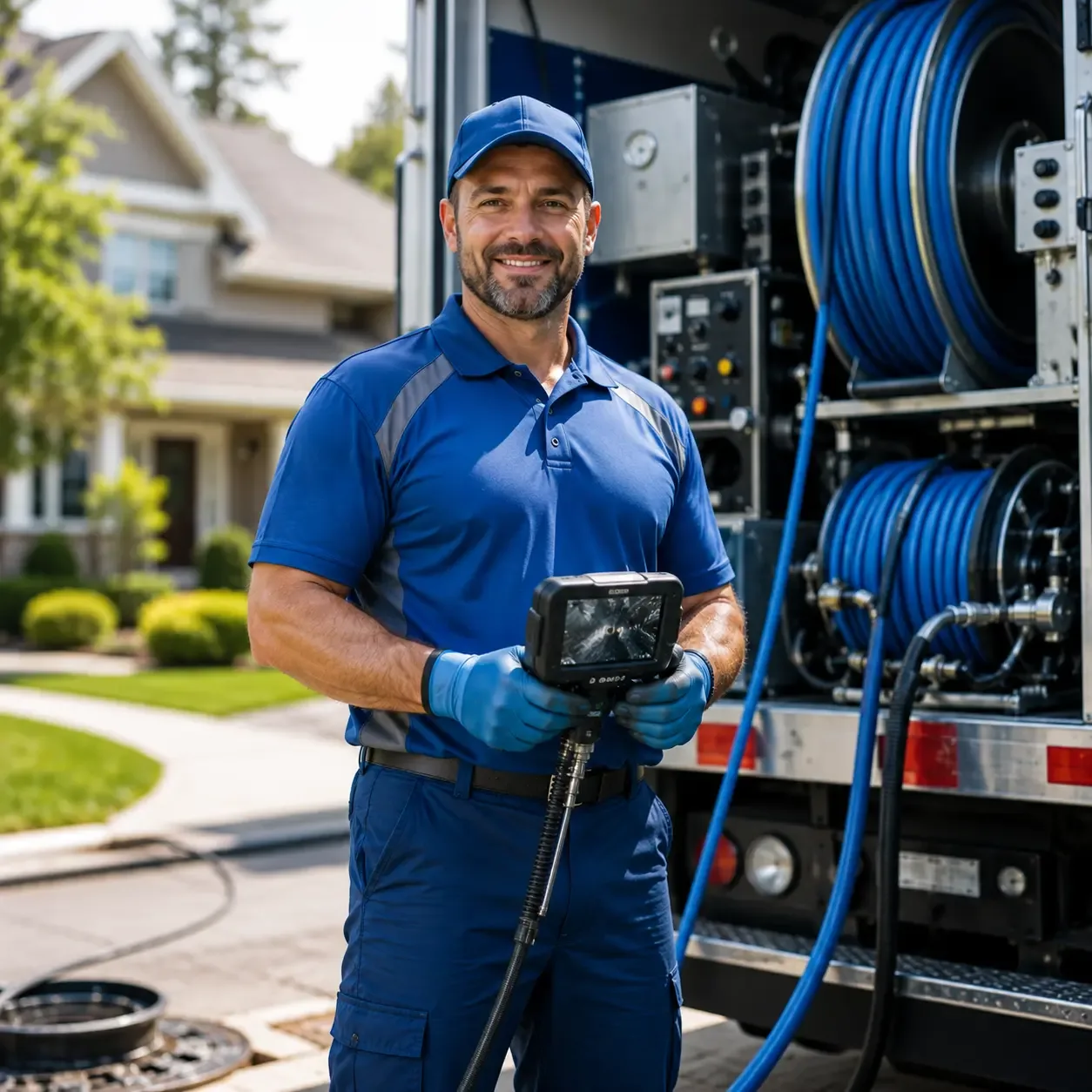 Local outdoor drain cleaning specialists in Mathews, VA